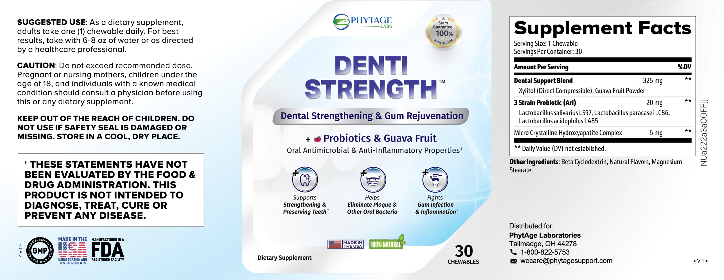 denti strength ingredients
